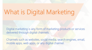 What is Digital Marketing